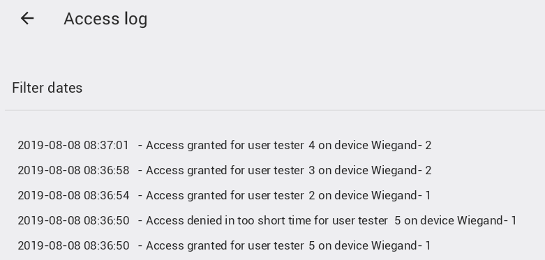 Protokol správy uživatelů