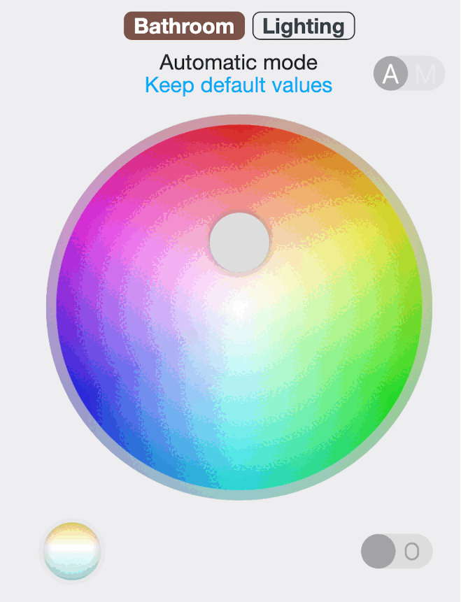 Tunable white / RGBWW