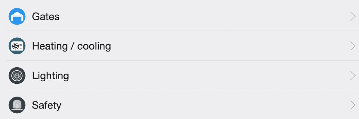 Verknüpfungen - Liste
