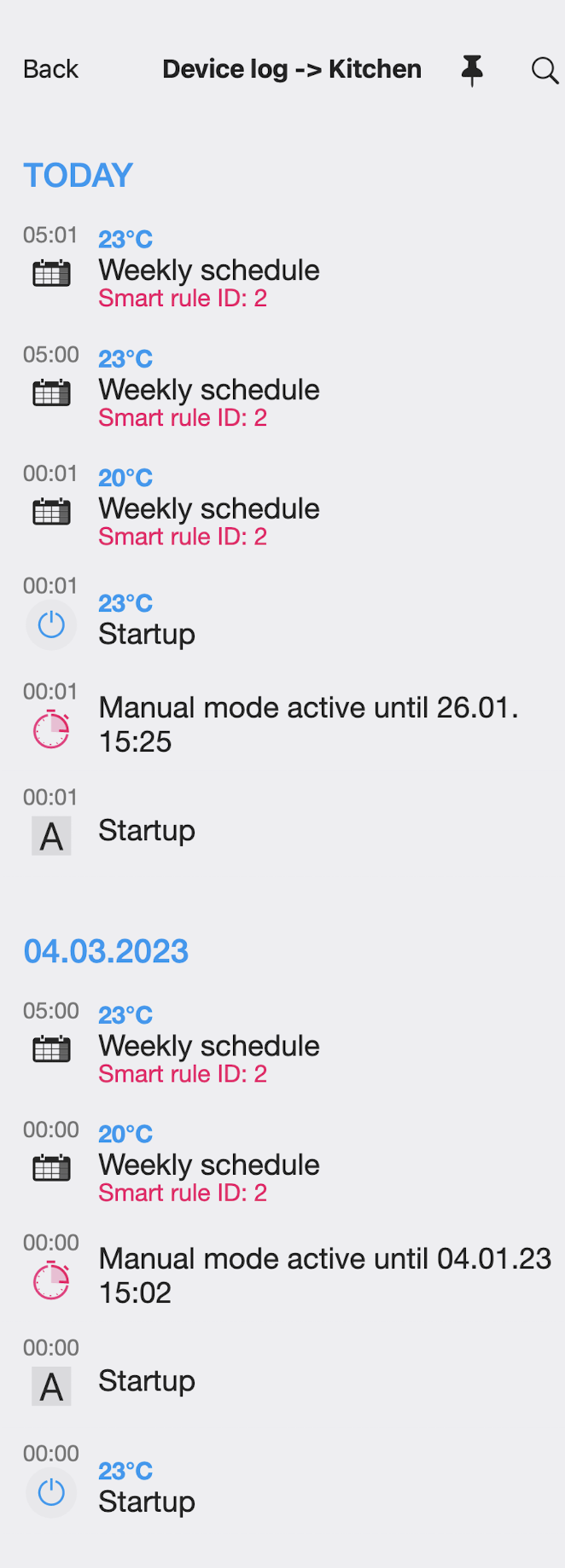 Sbalený protokol zařízení