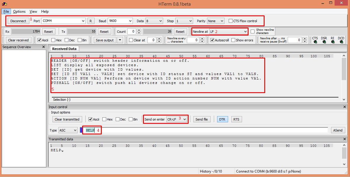 HTerm Configuration