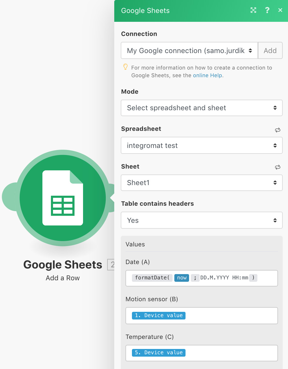 Datumsfeld hinzufügen
