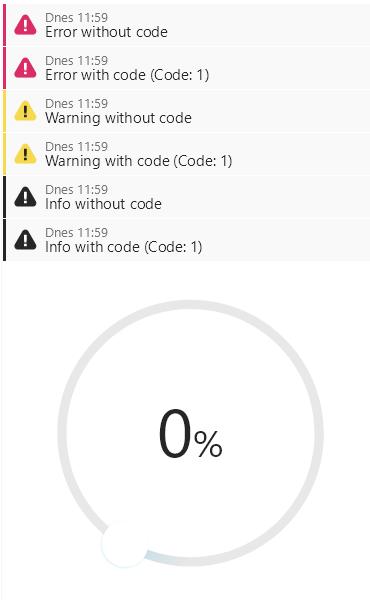 Error Messages Example