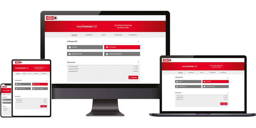 Helios easyControls 3.0
