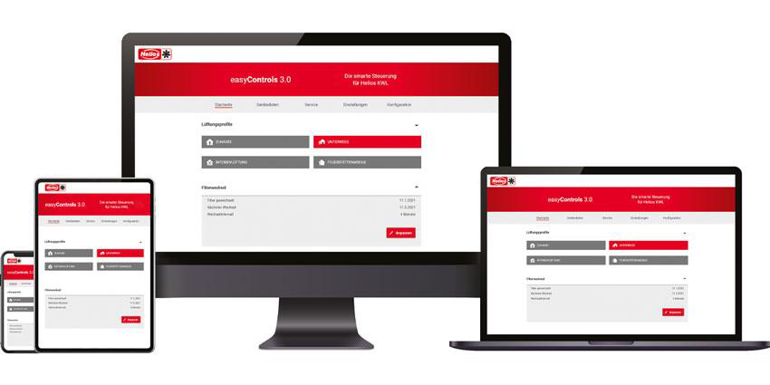 Helios easyControls 3.0