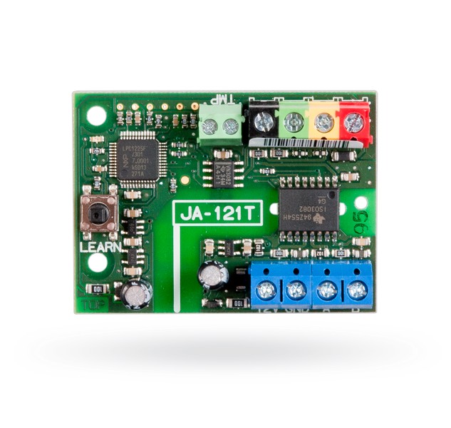 Jablotron 100 system configuration with TapHome over the JA-121T RS485 gateway
