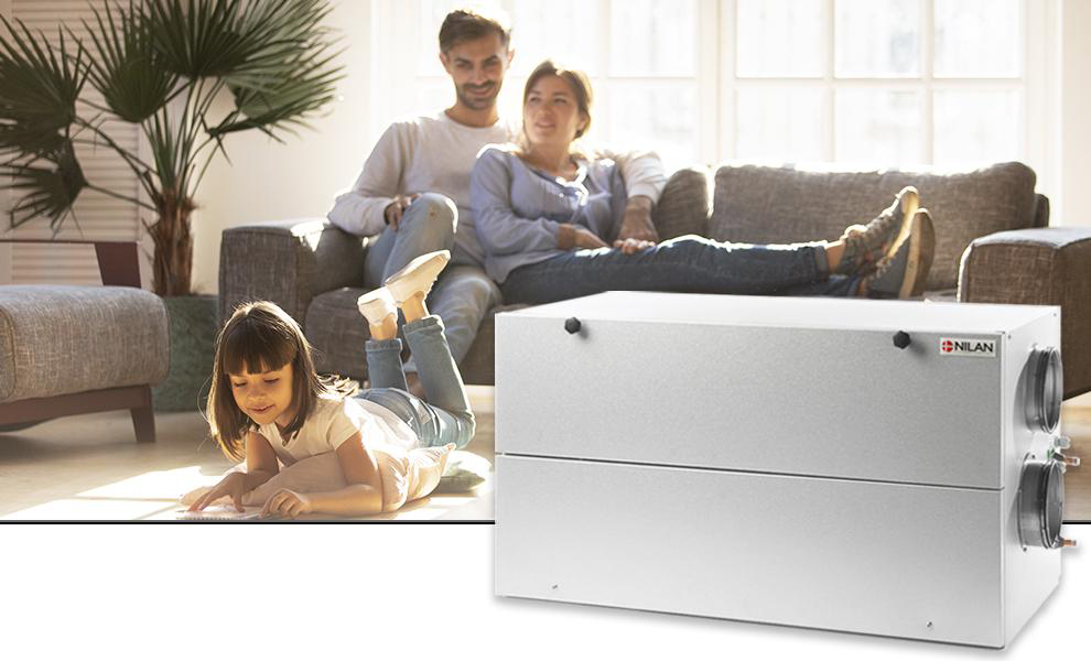 Nilan CTS-602 Rekuperácia