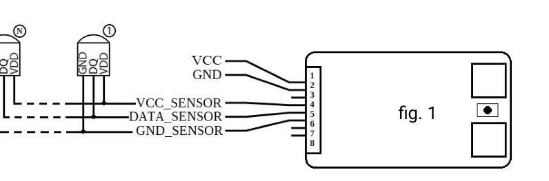 Shelly UNI reed contact wiring with DC supply