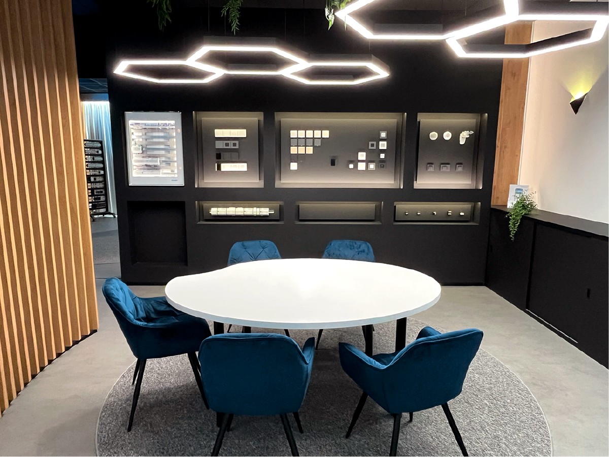 Můžete využívat showroom