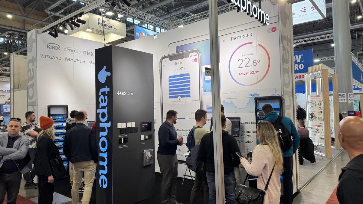 TapHome výstavný stánok