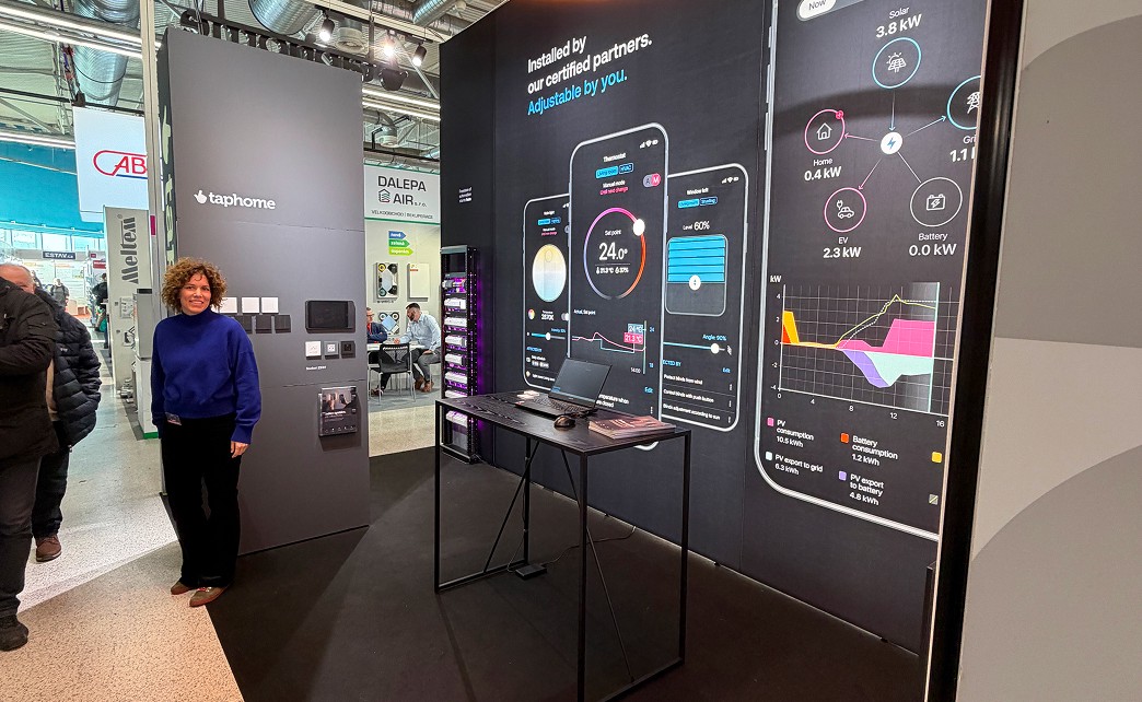 TapHome exhibition booth