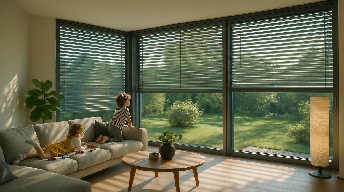 Smart shading that follows the sun