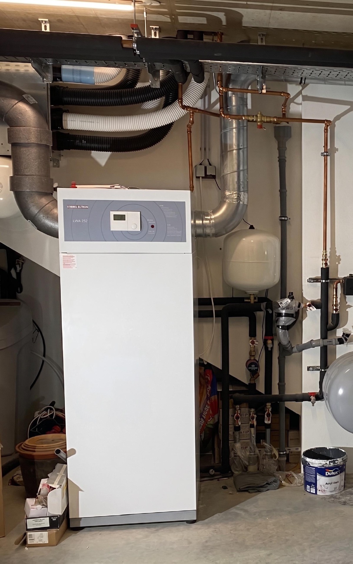 Rekuperační jednotka Stiebel Eltron pro odvod vzduchu a ohřev užitkové vody