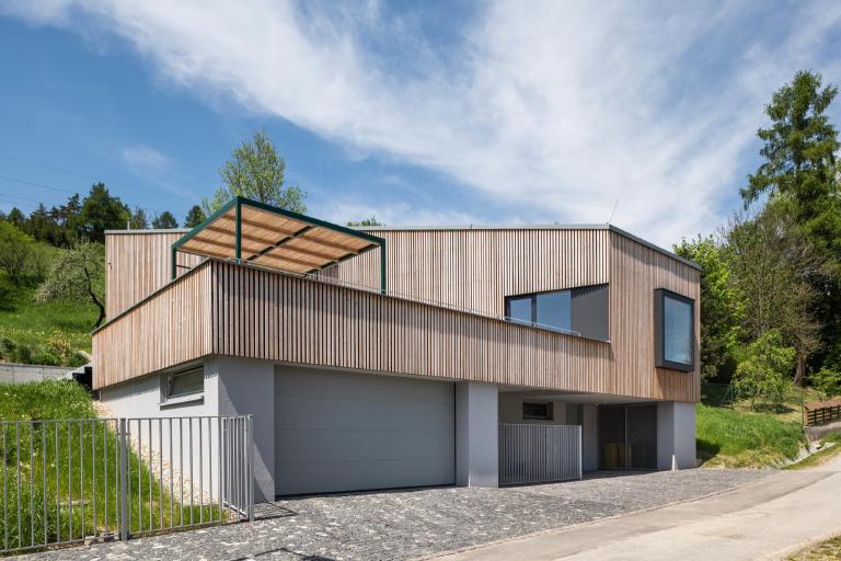 Faszerkezetű ház az Árva régióban, Szlovákia