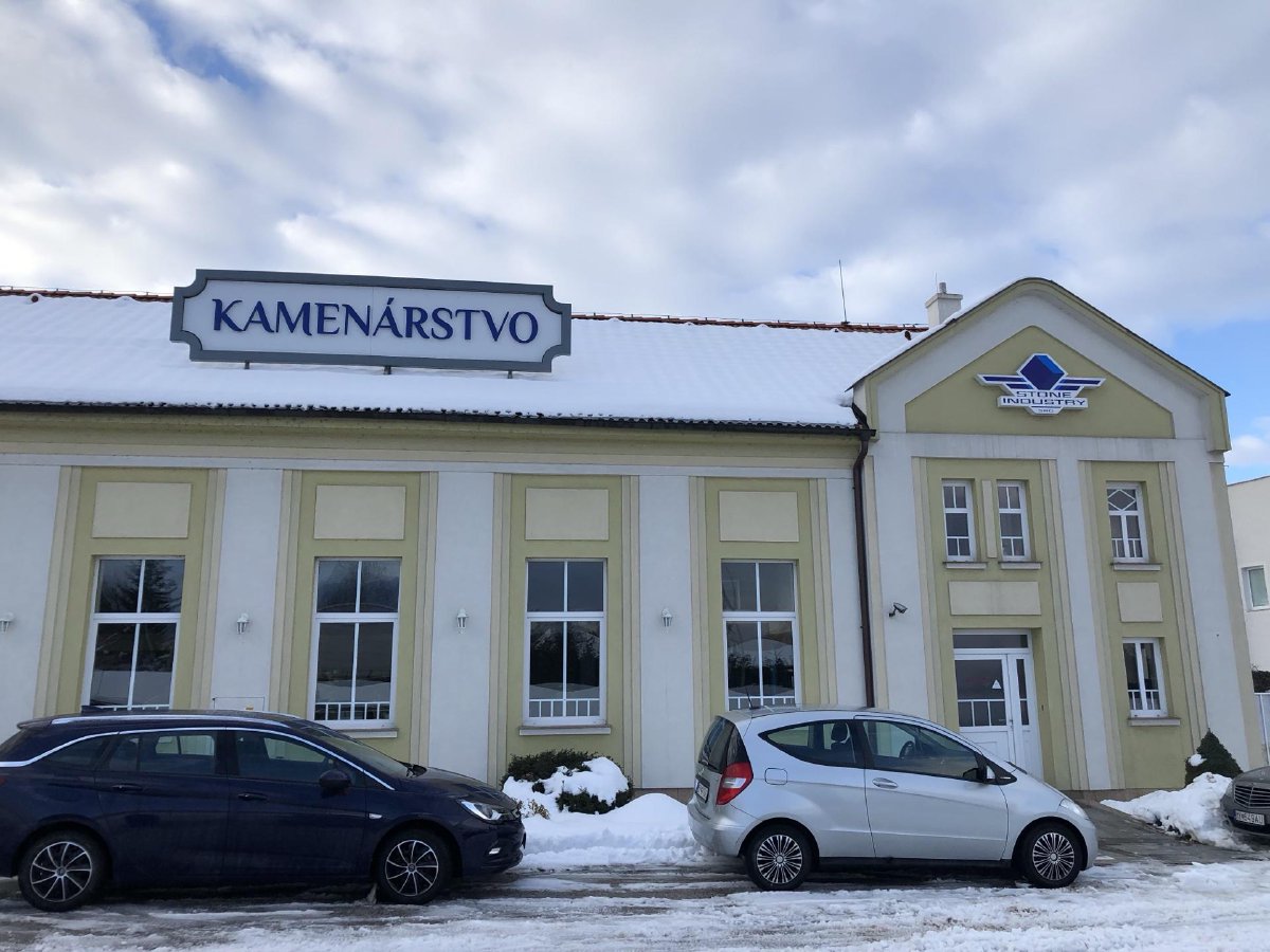 Stone masonry at Myjava, Slovakia