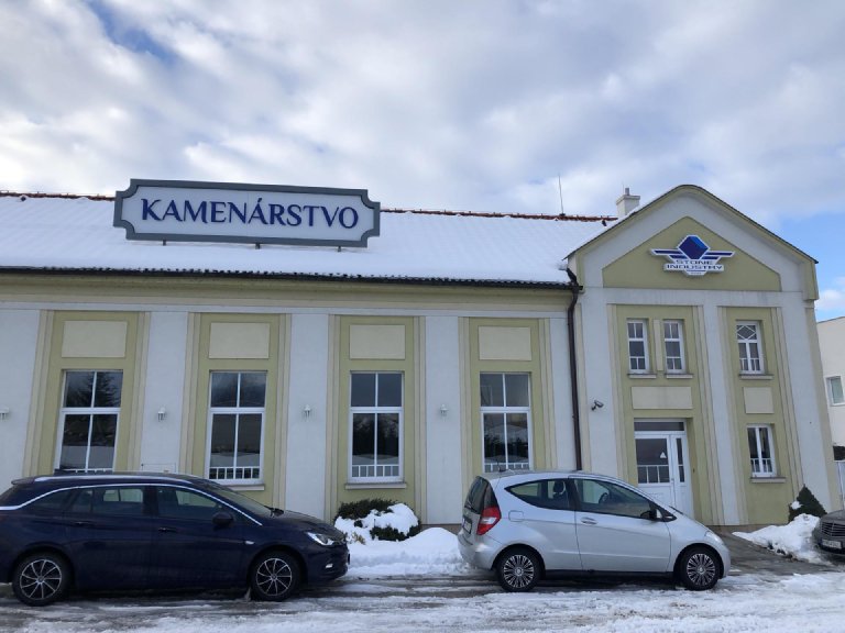 Stone masonry at Myjava, Slovakia
