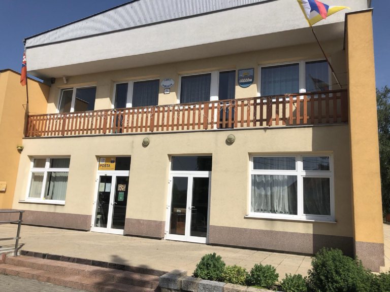 Municipal office at Poriadie, Slovakia
