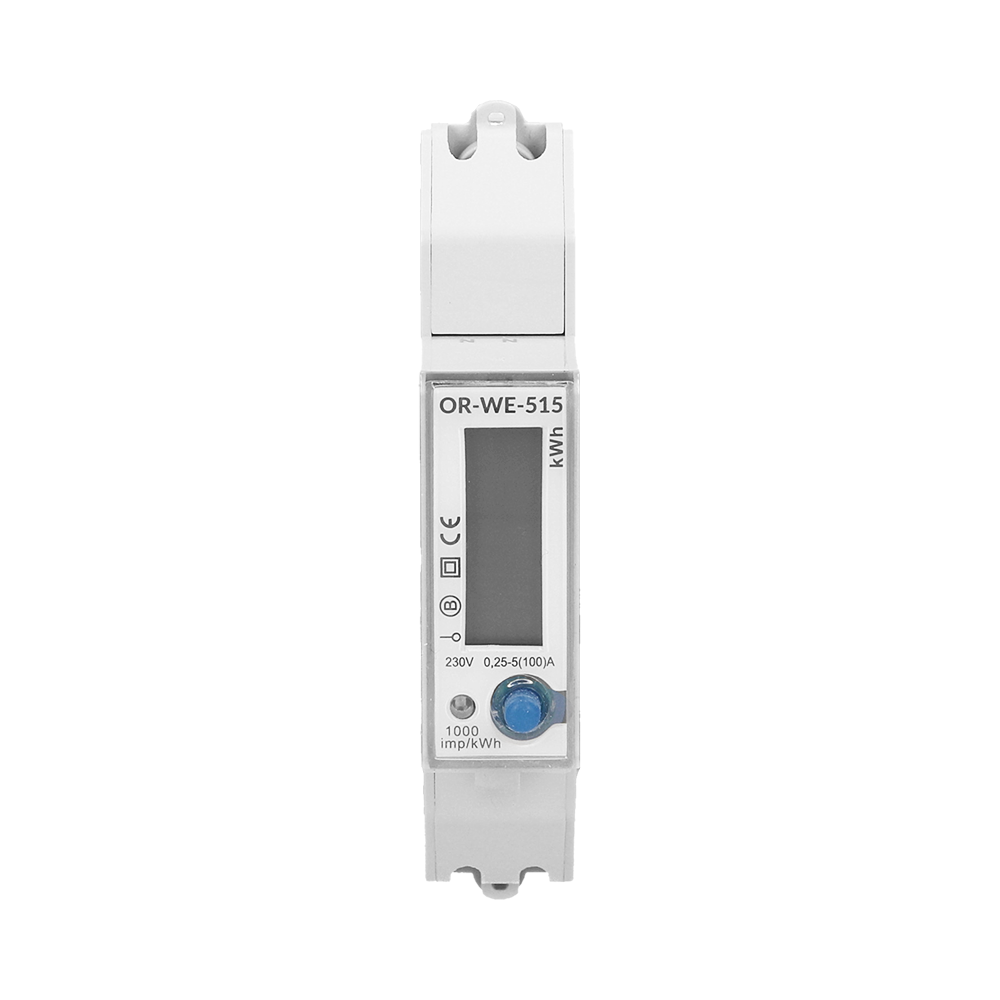 Single-phase electricity meter