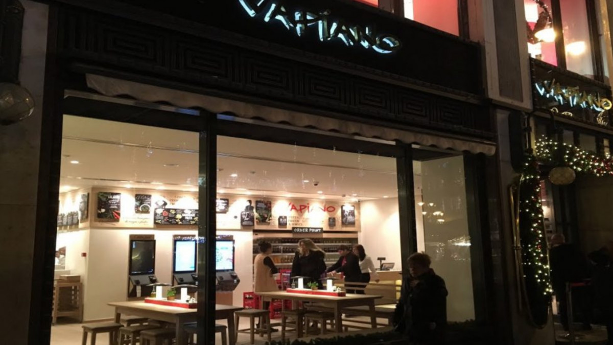Reštaurácia Vapiano, Budapešť, Maďarsko